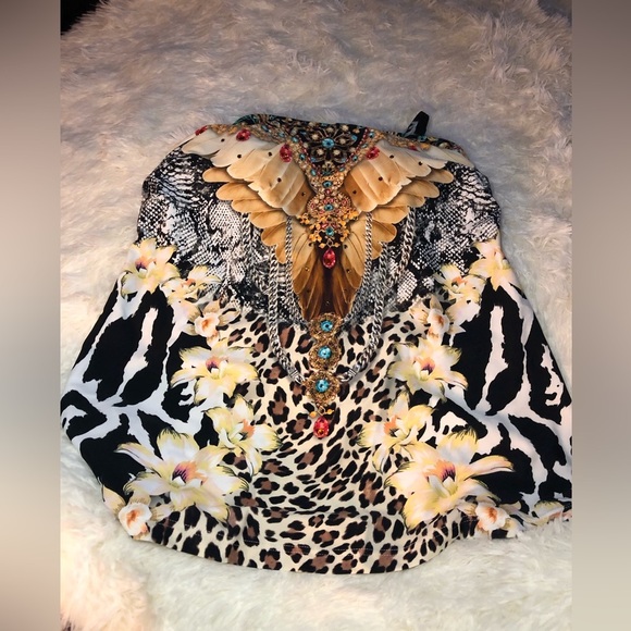 ✨VENUS Animal print Tankini with Graphic Embellishments✨ - Picture 15 of 16